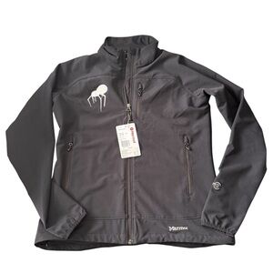 MARMOT NWT Softshell Jacket in Black Size Medium -- NWT